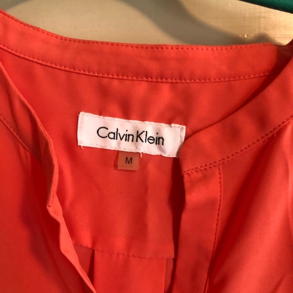 Calvin Klein orange tunic - Picture 6 of 8
